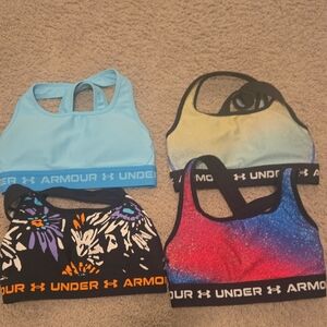 Under Armour Vibrant Sports Bra Collection Set 4